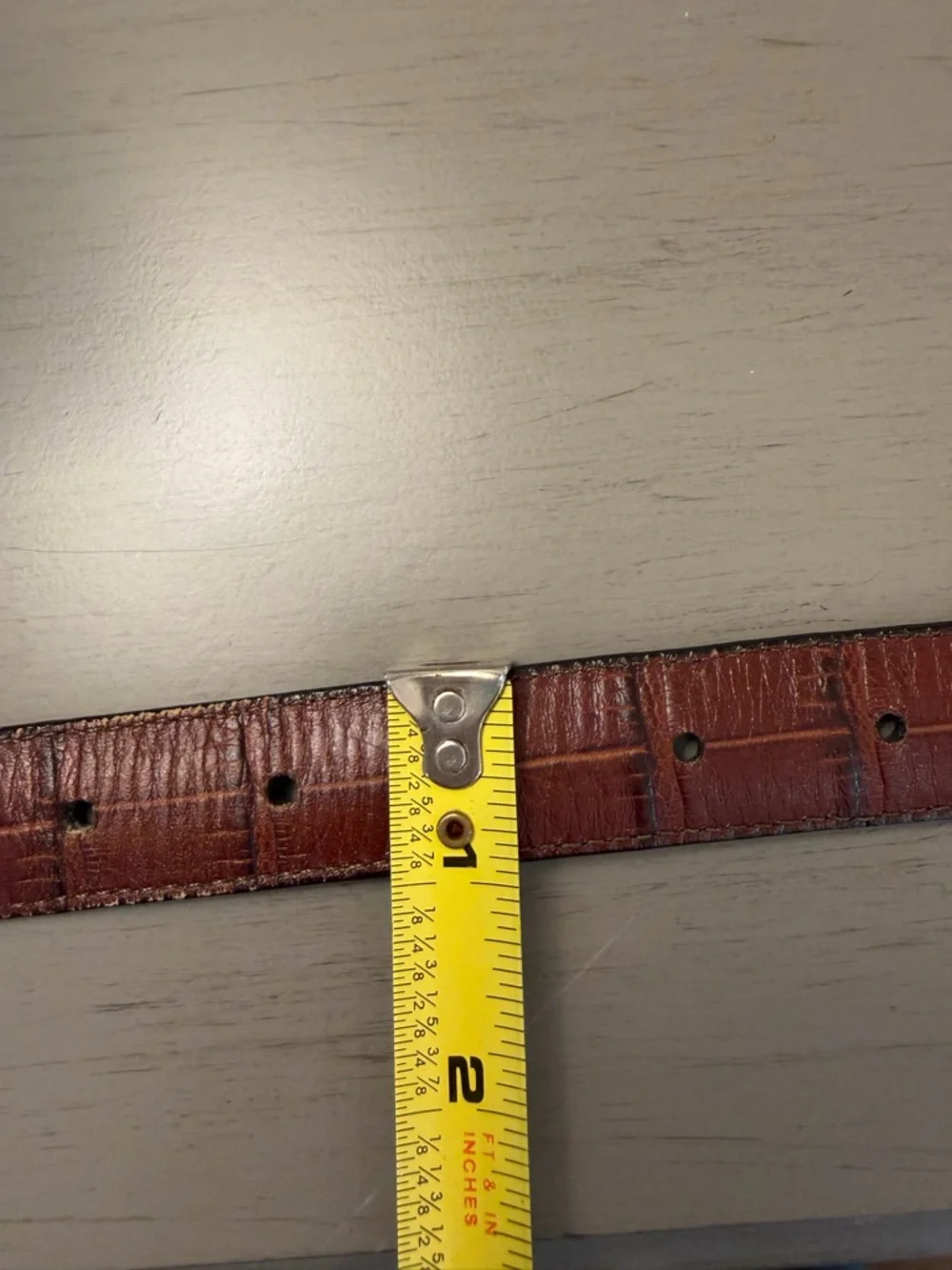 Brighton Marcus Black/Brown Reversible Belt Silver/Gold Women’s Size M/L 32 VTG